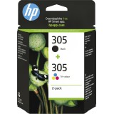 Original HP 6ZD17AE / 305 Tinta Multipack